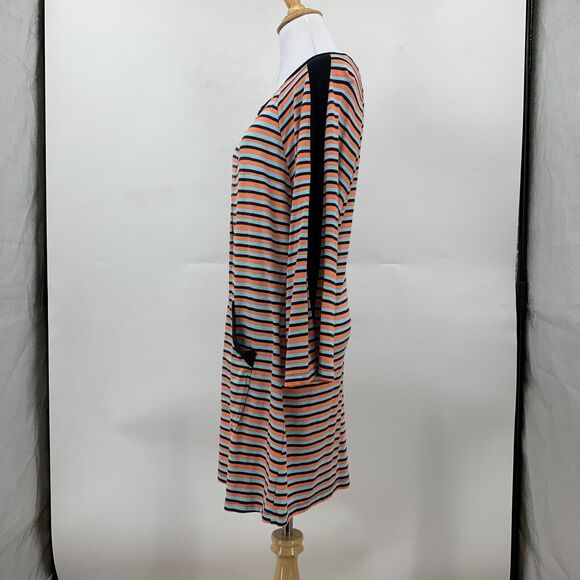 Nanette Lepore Swim Strobe Light Stripe Tunic Womens S Small Cover Up Dress - Picture 7 of 14
